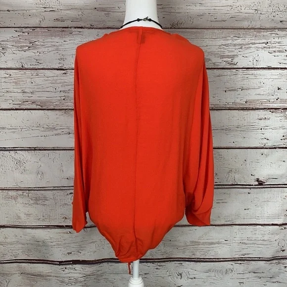 Forever 21 Contemporary Orange Large Top - Picture 5 of 10